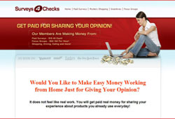 surveys 4 cheques